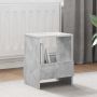 Žurnalų stovas 2 pcs Betono pilka 35 x 30 x 45 cm