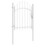 Sodo vartai Woerden plienas 1x1,25 m balti
