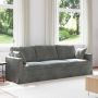 Sofa Tamsiai pilka 228 x 78 x 80 cm Aksomas