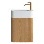 Vonios kambario spintelė su praustuvu ALOE 46 pakabinama