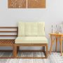 Lauko Vidurinis Sofa Kietos akacijos mediena Natūrali