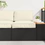 Pallet pagalvių rinkinys 2 pcs Kreminė Oksfordo audinys