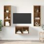 TV spintelių komplektas Senovinis medis 37 x 37 x 107 cm