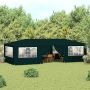 Proginė palapinė su šoninėmis sienomis, žalia, 4x9m, 90g/m²