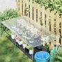 Tent su kilpom Skaidrus 2 x 1,5 m Polietilenas