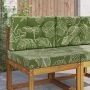 Lauko sofa pagalvėlė 2 pcs Lapų dizainas Poliesteris