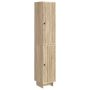 Spintelė 2 pcs Sonoma ąžuolas 34,5 x 33 x 90 cm