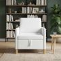 Sofa su saugojimo vieta Balta 72 x 78 x 87 cm Poliesteris