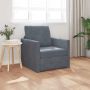 Sofa lova 60cm Tamsiai pilka Aksomas