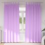 Užuolaidos su žiedais, blokuojančios šviesą 2 pcs Violetinė