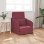 Sofa lova 60cm Vyno raudona audinys