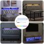 LED juosta 110 cm Įvairiaspalvis PVC
