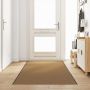 Durų kilimėlis Kremas ir juoda 120 x 350 cm Poliamidas ir PVC
