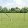 Tvora su stulpais Žalia 1,2 x 10 m Plienas ir PVC
