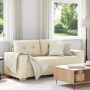Dvivietė sofa, lininė, 180x77x82 cm