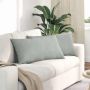 Sofa Pagalvės 2 pcs Šviesiai pilka 80 x 40 cm
