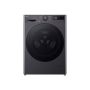 LG | Washing Machine | F2WR508S2M | Energy efficiency class A | Front loading | Washing capacity 8 kg | 1200 RPM | Depth 48 cm | Width 60 cm | LED | Middle Black