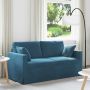 Sofa Mėlyna 158 x 78 x 80 cm Aksomas