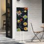 Prekybos parodos stendai 2 pcs Balta 30 x 23,5 x 210 cm Plienas