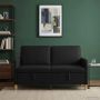 Sofa su saugojimo vieta Juoda 152 x 78 x 87 cm Poliesteris