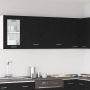 Pakabinama spintelė Lyon 2 pcs Juodas ąžuolas 50 x 31 x 60 cm