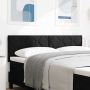 Galvūgalis su galvūgalio Juoda 160 cm Dirbtinė oda