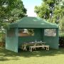 Šventės palapinė Žalia 292 x 440 x 315 cm Oksfordo audinys
