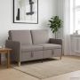 Sofa su saugojimo vieta Taupe 152 x 78 x 87 cm Poliesteris