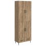 Spintelė 2 pcs 66 x 34,5 x 95 cm Apdirbta mediena