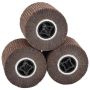 Šlifavimo ritinėliai 3 pcs Ruda 12 x 12 x 10 cm