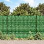 Privatumo suteikiančios pertvaros, 4vnt., žalios, 35x0,19m, PVC