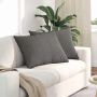 Sofa Pagalvės 2 pcs Šviesiai pilka 70 x 50 cm