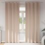 Užuolaidos su žiedais, blokuojančios šviesą 2 pcs Taupe
