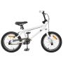 BMX Dviratis 20 Colių skirta vyresniems nei 9 metų Balta