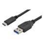 Digitus | Connection Cable | AK-300136-010-S | USB-C to USB-A