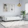 Sofa, baltos spalvos, 100x200cm, dirbtinė oda