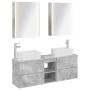 Vonios baldų rinkinys 5 pcs Betono pilka