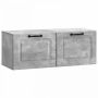 Sieninė TV spintelė Betono pilka 78,5 x 31 x 30 cm