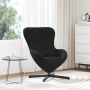 Kiaušinio formos krėslas Juoda 63 x 73 x 90 cm Aksomas