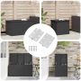 Vyrius 2 pcs Sidabro 50 x 38 x 1,3 mm Plienas