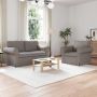Sofa 2 pcs Taupe 155 x 82 x 80 cm audinys