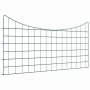Tvenkinio tvoros rinkinys 5 pcs Žalia 100 x 50 cm Plienas