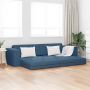Sofa lova 200cm Jūrinė mėlyna audinys