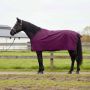 Arklių antklodė Tamsiai žalia ir juoda 135 cm Poliesteris