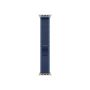 Apple | 49mm Blue/Bright Blue Trail Loop - S/M - Natural Titanium Finish