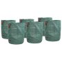 Sodo atliekų maišai 12 pcs Žalia 66 x 66 x 83,5 cm