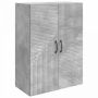 Prie sienos montuojama spinta Betono pilka 66 x 34,5 x 90 cm