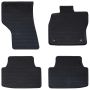 Automobilių kilimėlis 4 pcs Juoda Sėdynė LEON TPE