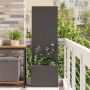 Sodo privatumo ekranas „Fretwork“ Juoda 50 x 140 cm
