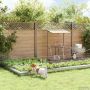 Sodo tvora su kuoliukais 24 pcs 75 x 50 cm Mesh Sidabrinė